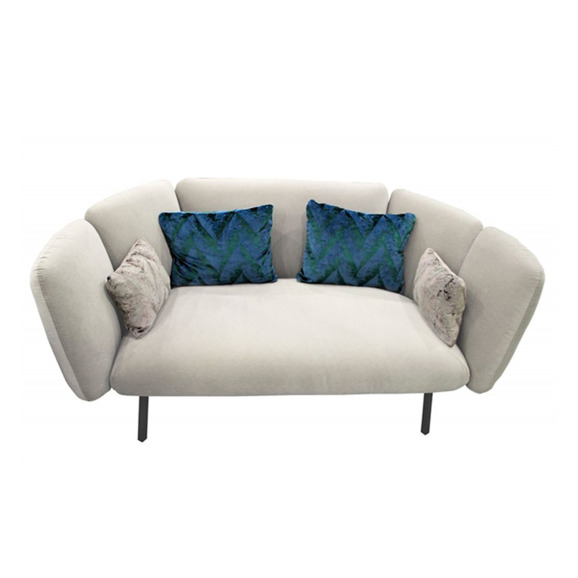 Диван Гип двухместный, белый - фото 3