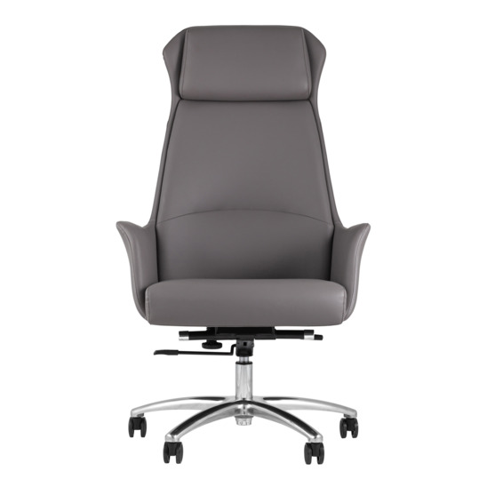 Кресло руководителя TopChairs Viking, серое - фото 3