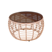 Настоящее фото товара Стол Луро Д780, ирбис, ротанг, произведённого компанией ChiedoCover