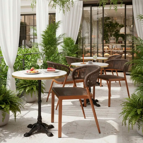 Стул Доро серо-коричневый Стул Доро серо-коричневый - фото 5