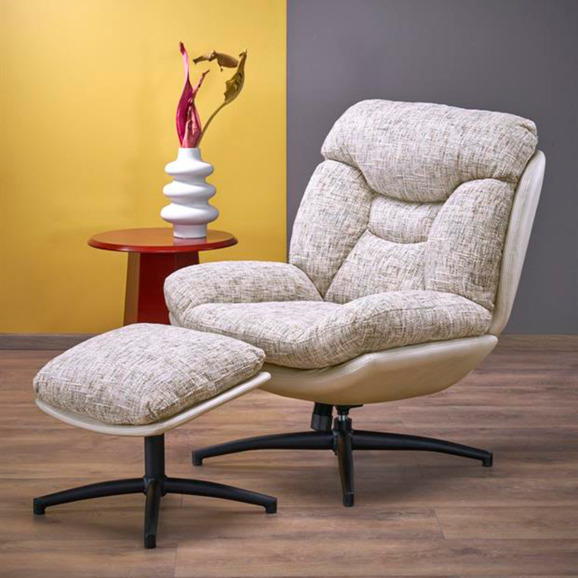 Кресло для отдыха Sunrise, бежевый, разноцветный, черный - фото 2