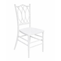 Фотография Стул Аврора Белый, пластиковый от производителя ChiedoCover, картинка продукции, реальное фото товара Настоящее фото товара Стул Аврора Белый, пластиковый, произведённого компанией ChiedoCover