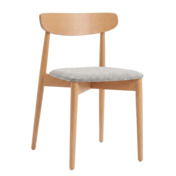 Фотография товара Стул Роквелл, рогожка Китон 05, ножки бук под лак от компании ChiedoCover.