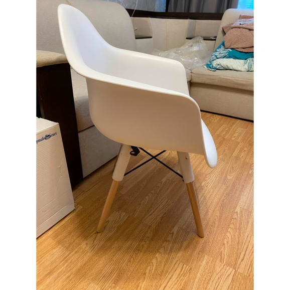 Стул Eames DAW белый - фото 7