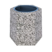 Фотография товара Урна бетонная Брест мини, мармор шахматка от компании ChiedoCover.