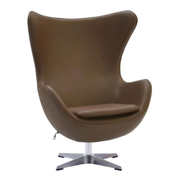 Кресло Egg Chair, коричневый - фото 1