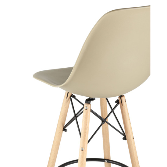 Стул eames dsw бежевый