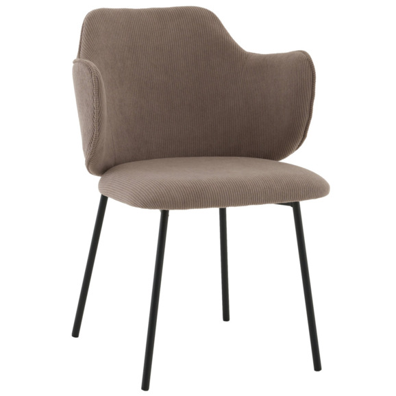 Стул Джиннет NEW, велюр, капучино - фото 1