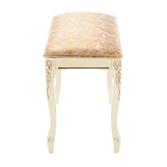 Банкетка Валентино патина золото / бежевый - фото 3