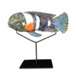 Статуэтка на подставке Оранжевая Пятнистая Рыба