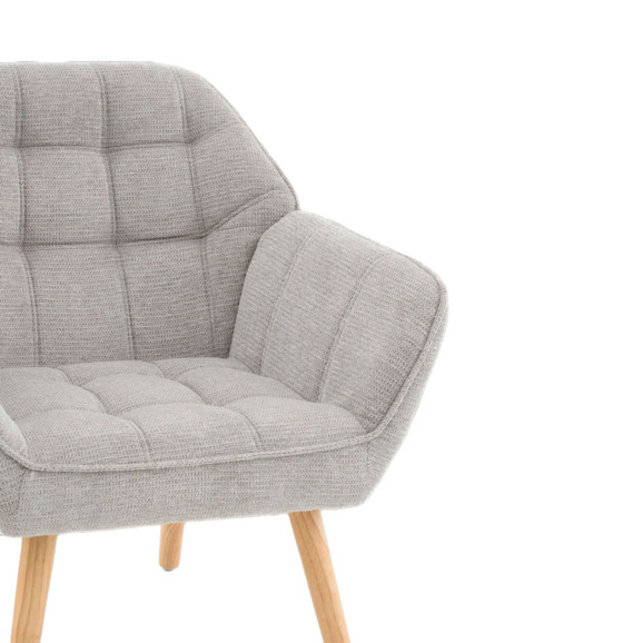 Кресло Вэйл светло-серый Кресло Вэйл светло-серый - фото 7