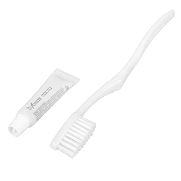 Зубной набор COMFORT LINE, зубная щётка + зубная паста 5 г - фото 3