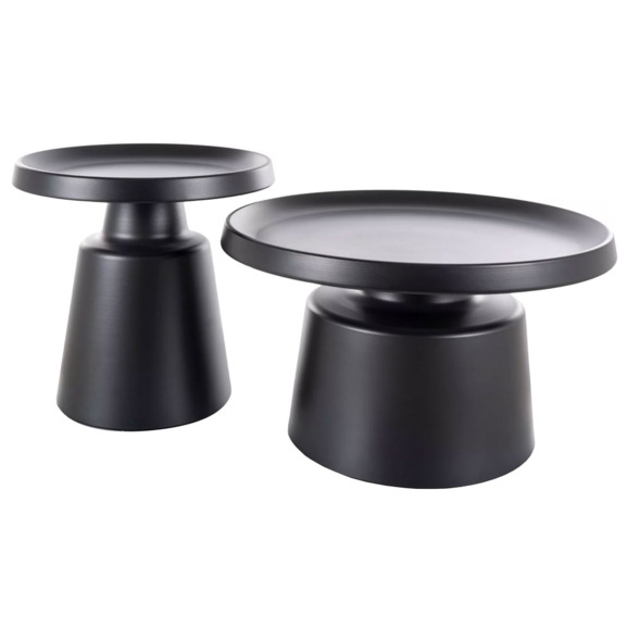 Набор журнальных столиков Cell, черный - фото 1