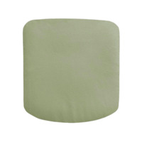 Настоящее фото товара Подушка к стулу Страсбург оливковая натуральная кожа, произведённого компанией ChiedoCover