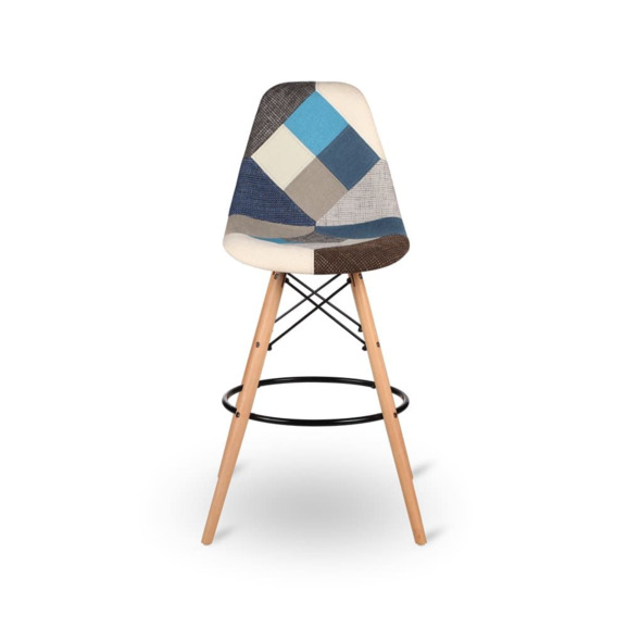 Cтул Eames DSW Patchwork Blue - фото 2