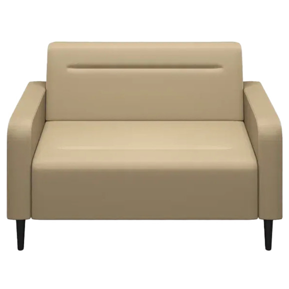 Диван Папилла, экокожа, 132 см, санд Диван Папилла, экокожа, 132 см, санд - фото 2