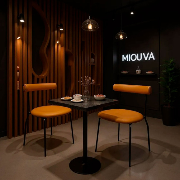 Стул барный Клив, коричневый - фото 4