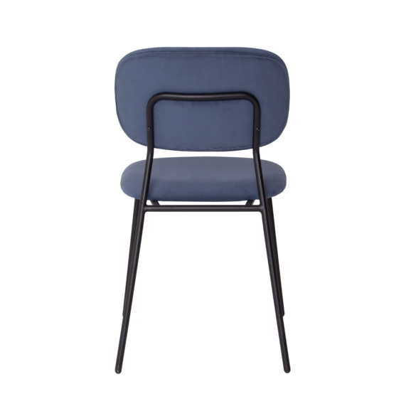 Стул Париж, велюр велютто 53, каркас Ral 9005 - фото 6