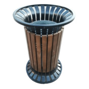 Фотография товара Урна для мусора уличная деревянная УМ-4 от компании ChiedoCover.