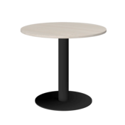 Фотография товара Стол круглый, ясень шимо, антрацит, D90 от компании ChiedoCover.