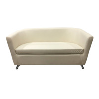 Фотография товара Диван Вейв двухместный, кремовый, матовый от компании ChiedoCover.