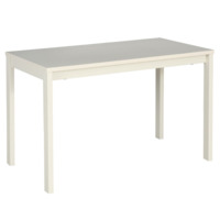 Настоящее фото товара Стол журнальный Triassic, белый, произведённого компанией ChiedoCover