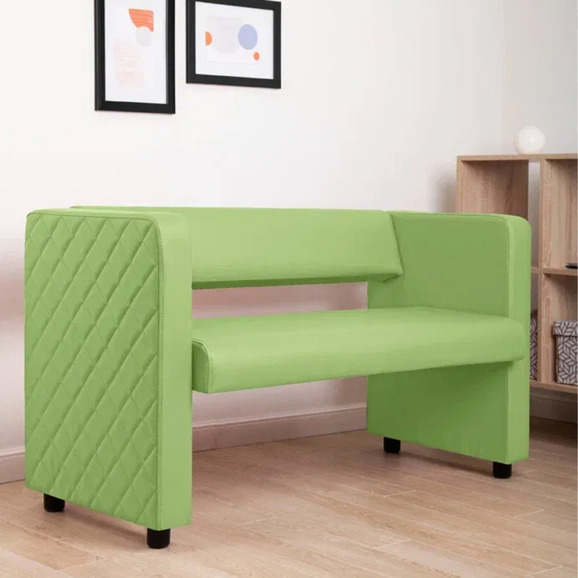 Диван Тепал, экокожа, салатовый Диван Тепал, экокожа, салатовый - фото 5