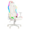 Настоящее фото товара Кресло спортивное TopChairs GMM-080 белый, произведённого компанией ChiedoCover