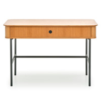 Фотография товара Стол письменный Trunk, дуб натуральный, черный от компании ChiedoCover.