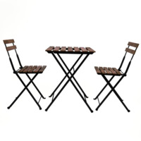 Фотография Комплект складной мебели Jail, стол + 2 стула Фотография товара Комплект складной мебели Jail, стол + 2 стула от компании ChiedoCover.
