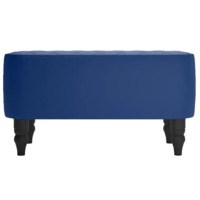 Фотография товара Банкетка Лотик, экокожа, синий от компании ChiedoCover.