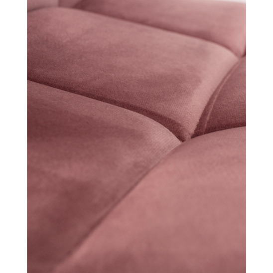 Офисное кресло Таварес, пудрово-розовый велюр - фото 5