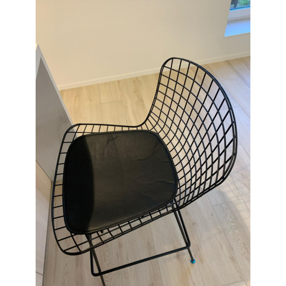 Стул Bertoia полубарный черный - фото 11