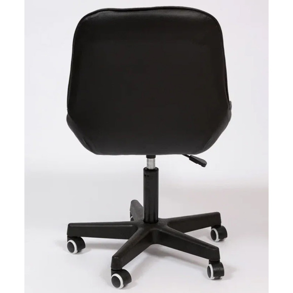 Стул Мускус, пластик, кожа, черный - фото 5