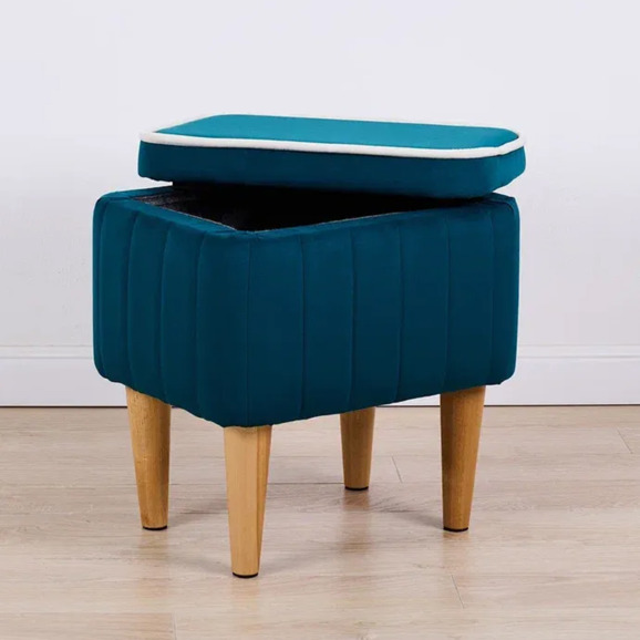 Пуф Ноотропик с ящиком, изумрудный - фото 2