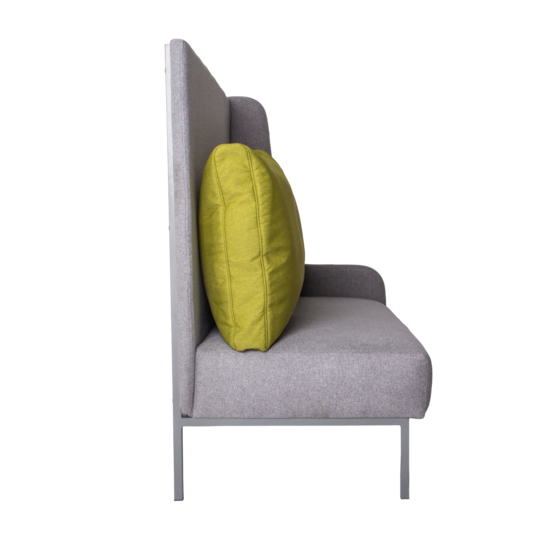 Диван Твин, рогожка Austin 18 Grey, рогожка Luna 17 Lime - фото 4