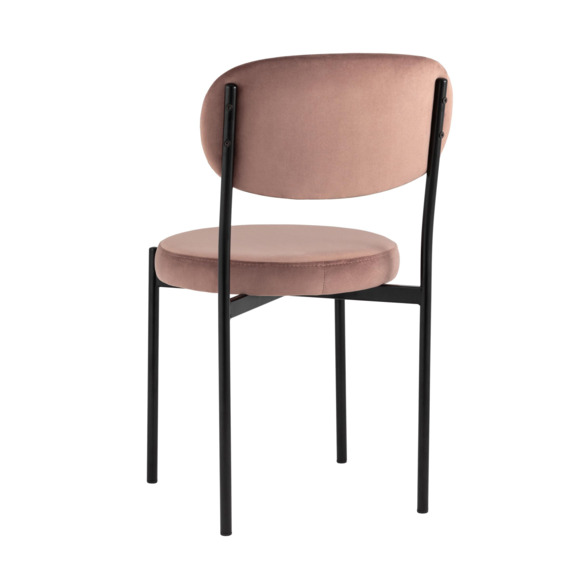 Стул Бриф велюр пыльно-розовый - фото 6