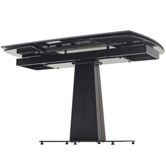 Стол BALDE 140 MATT BLACK MARBLE SOLID CERAMIC / BLACK - фото 8