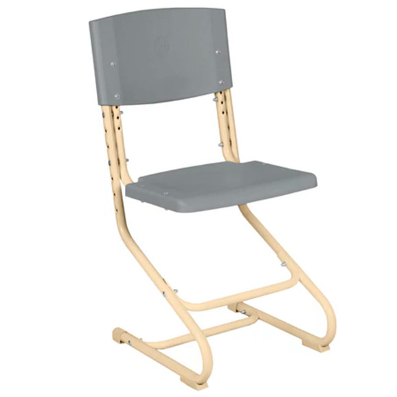 Стул ученический регулируемый Декорум, серый - фото 1