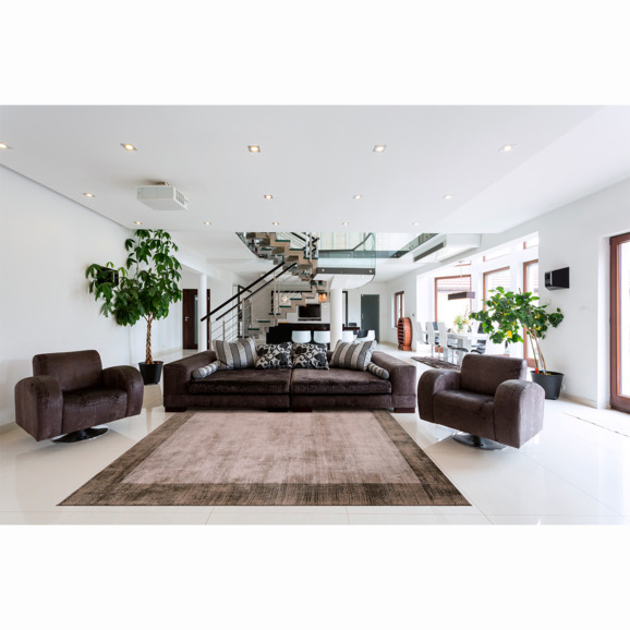 Индийский ковёр из вискозы «BLADE BORDER RUG» - фото 6