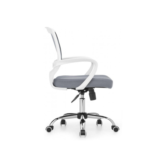 Компьютерное кресло Ergoplus light gray / white - фото 3