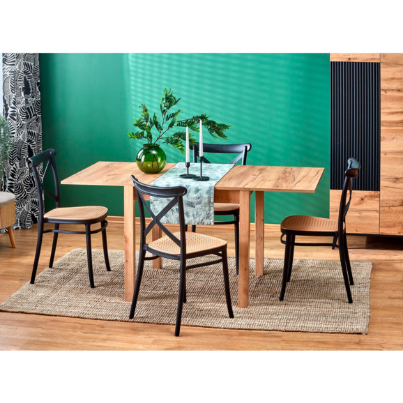 Стол раскладной Gossamer, дуб крафт Стол раскладной Gossamer, дуб крафт - фото 4