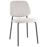 Фотография Стул обеденный Patrys, светло-серый, шенилл от производителя ChiedoCover, картинка продукции, реальное фото товара Настоящее фото товара Стул обеденный Patrys, светло-серый, шенилл, произведённого компанией ChiedoCover