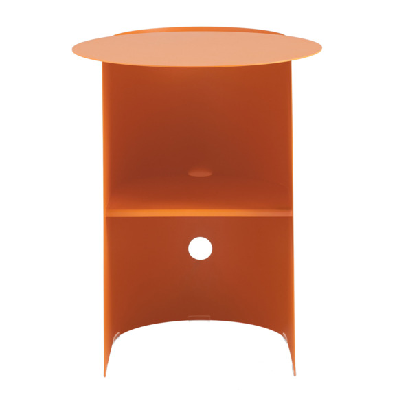 Столик журнальный Tasso, металл, оранжевый Столик журнальный Tasso, металл, оранжевый - фото 3