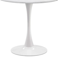 Фотография Тулип 90х73 мрамор белый / белый Фотография товара Тулип 90х73 мрамор белый / белый от компании ChiedoCover.