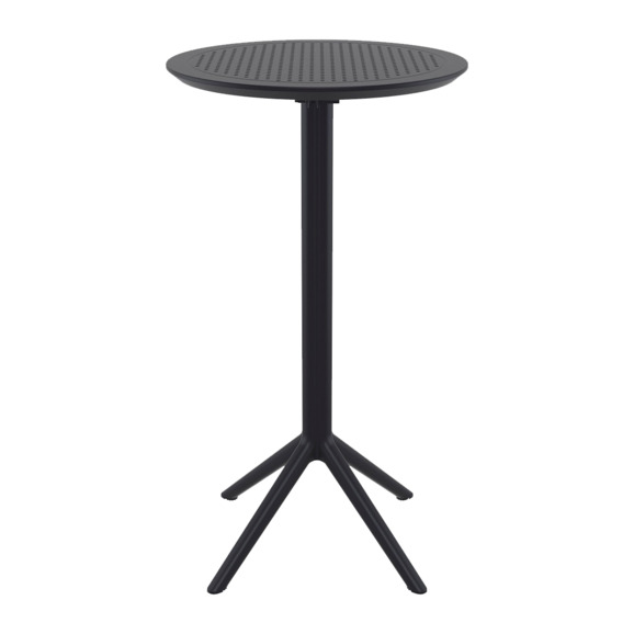 Стол барный складной Sky Folding Bar Table 600, черный - фото 1