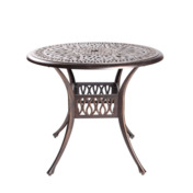 Фотография товара Обеденный стол Wilhal из литого алюминия, 90 от компании ChiedoCover.