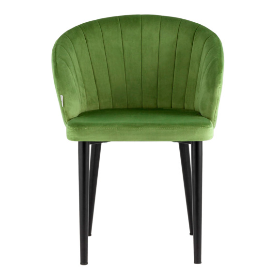Стул с подлокотниками Шон, велюр травяной Стул с подлокотниками Шон, велюр травяной - фото 3