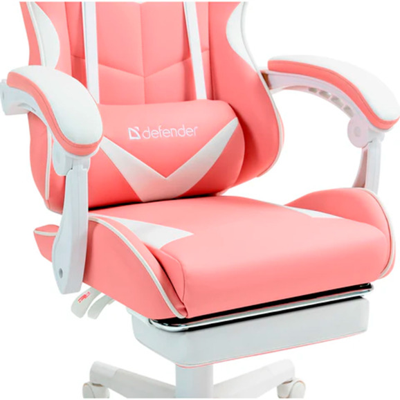 Кресло компьютерное Habit, розовый, белый - фото 8