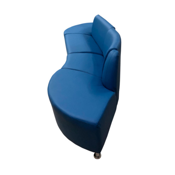 Диван Блазз пятиместный, экокожа Пегасо, синий Диван Блазз пятиместный, экокожа Пегасо, синий - фото 4